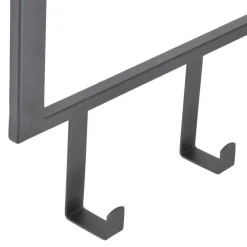 LOFT42 Kapstok Boris - Zwart – Metaal – 12 haken - 90x80x30 Discount