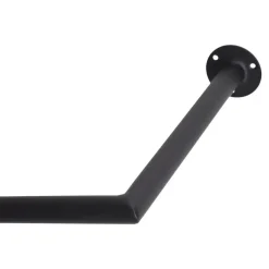 Loft24 LOFT42 Kyra Hoek Wandkledingrek - Metaal - 100x30x2 Clearance