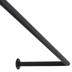 Loft24 LOFT42 Kyra Hoek Wandkledingrek - Metaal - 100x30x2 Clearance