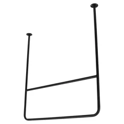 Loft24 LOFT42 Kyra Plafond Kledingrek - Metaal - 90x80x2