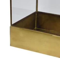 Loft24 LOFT42 Liva Large Windlicht - Goud - Metaal - 30x21x30 Sale