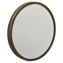 Loft24 LOFT42 Mirror Spiegel Rond L Antiek Messing - Metaal - Ø45 New