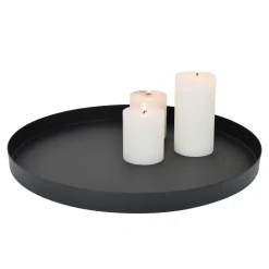 Loft24 LOFT42 Serva Metalen Dienblad – Zwart – Ø40 cm Hot