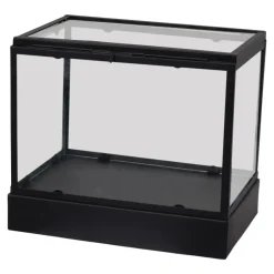 Loft24 LOFT42 Showy Glazen Display Box Zwart - Metaal - (27x30x20) Hot