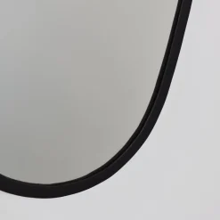 Loft24 LOFT42 Spiegel Origa - Organische vorm - Metaal - Zwart - 60x40 New