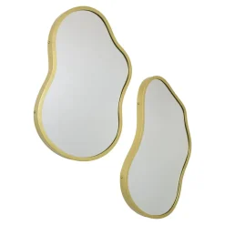Loft24 LOFT42 Spiegel Sona2 - Organische vorm - Metaal - Goud - 62x38 Clearance