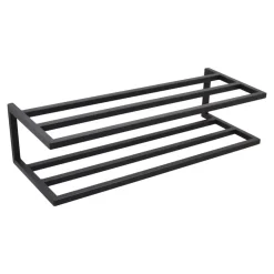 Loft24 LOFT42 Stora Wandschoenenrek Dubbel - Metaal - Zwart Clearance