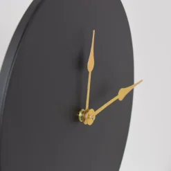 Loft24 LOFT42 Tafelklok Ben - Zwart - Metaal - 38x25x12 Online