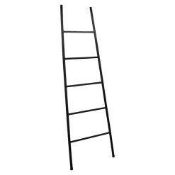 Loft24 LOFT42 Trap Decoratie Ladder - Metaal - Mat Zwart - 160x50x4 Hot