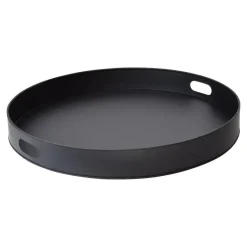 Loft24 LOFT42 Tray Metalen Dienblad – Zwart – Ø40 cm