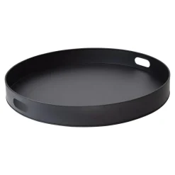 Loft24 LOFT42 Tray Metalen Dienblad – Zwart – Ø60 cm Clearance