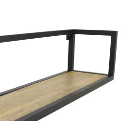 Loft24 LOFT42 Vegas Wandplank - Mangohout - 90x20x20 New