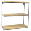 Loft24 LOFT42 Wally Wandrek met Mangohout - Metaal - 45x45x18