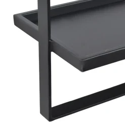 Loft24 LOFT42 Wandrek Dymo - Zwart – Metaal – 60x50x15 Online