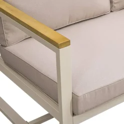 Leen Bakker Lounge dining hoekset Sevilla - zand/metaal Online