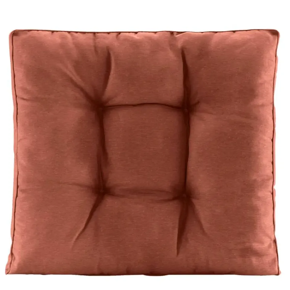 Leen Bakker Loungekussen Florence rug - terracotta - 73x73 cm Sale