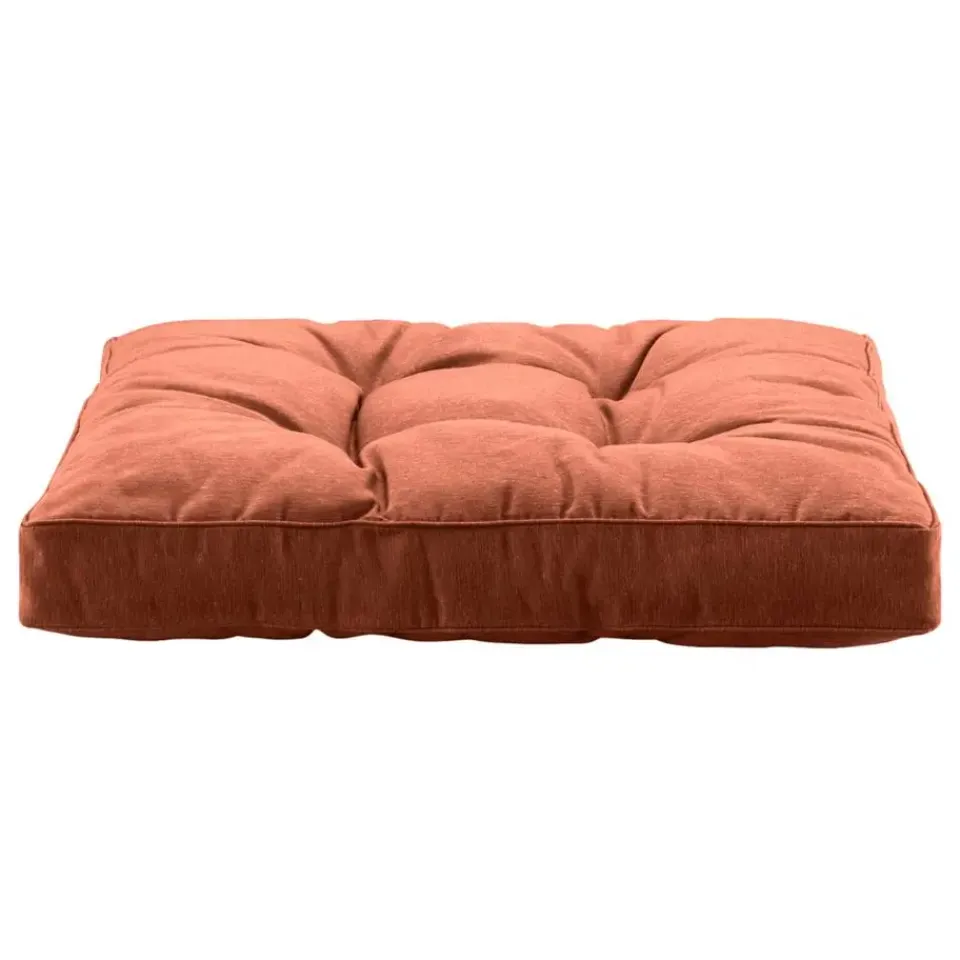 Leen Bakker Loungekussen Florence rug - terracotta - 73x73 cm Sale