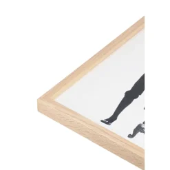 ACAZA LP Wissellijst - Vinyl Framelijst - 33x32x2 cm - MDF hout - Plaat - Lichte Eik Discount