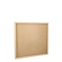 ACAZA LP Wissellijst - Vinyl Framelijst - 33x32x2 cm - MDF hout - Plaat - Lichte Eik Discount