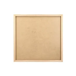 ACAZA LP Wissellijst - Vinyl Framelijst - 33x32x2 cm - MDF hout - Plaat - Lichte Eik Discount