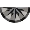 Luance Cozy Step Deurmat - anti slip - half maan - 75 x 37 cm Clearance