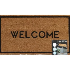Luance Deurmat - anti slip - rechthoek - Welcome - 60 x 33 cm Online