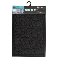 Luance Deurmat - Long Island - zwart - kunststof - 40 x 60 cm Hot