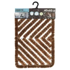 Luance Deurmat - staal / kokosvezel - rechthoekig - 40 x 60 cm Outlet