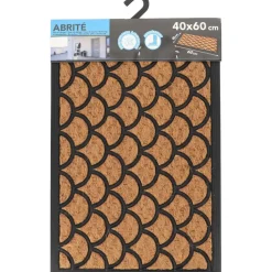 Luance Warm Welcome Deurmat - anti slip - rechthoek - 60 x 40 cm Online