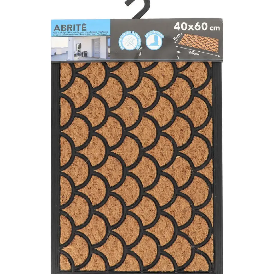 Luance Warm Welcome Deurmat - anti slip - rechthoek - 60 x 40 cm Online