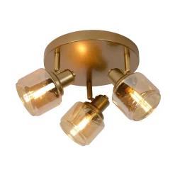 Lucide BJORN Plafondspot - Mat Goud / Messing Hot