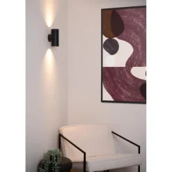 Lucide BONDI Wandspot - Zwart Outlet