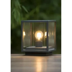 Lucide CLAIRE Sokkellamp - Antraciet Hot