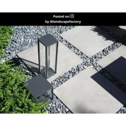 Lucide CLAIRE Sokkellamp - Antraciet Hot