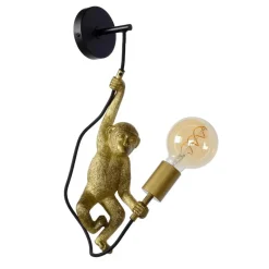 Lucide EXTRAVAGANZA CHIMP Wandlamp - Zwart Best