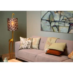 Lucide EXTRAVAGANZA MISS TALL Vloerlamp - Mat Goud / Messing Best