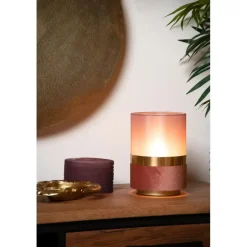 Lucide EXTRAVAGANZA TUSSE Tafellamp - Roze Outlet