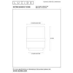 Lucide EXTRAVAGANZA TUSSE Tafellamp - Roze Outlet