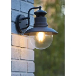 Lucide FIGO Wandlamp - Zwart Hot