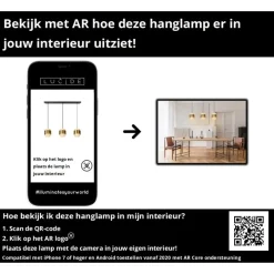 Lucide FIRMIN Hanglamp - Mat Goud / Messing Best