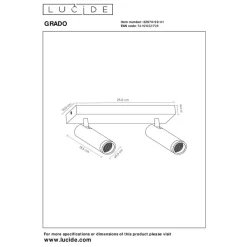 Lucide GRADO Plafondspot - Taupe Online