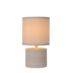 Lucide GREASBY Tafellamp - Beige Hot