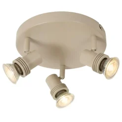 Lucide KIANTI Plafondspot - Taupe Outlet