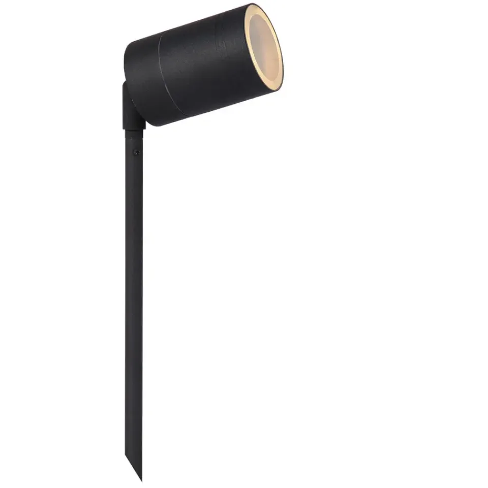 Lucide LED tuinspot ARNE IP44 - zwart - Ø6,3 cm Best