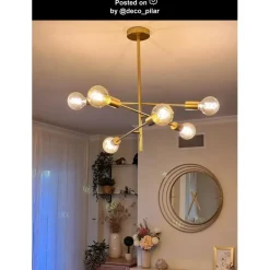 Lucide LESTER Plafonnière - Mat Goud / Messing Sale