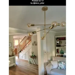 Lucide LESTER Plafonnière - Mat Goud / Messing Sale