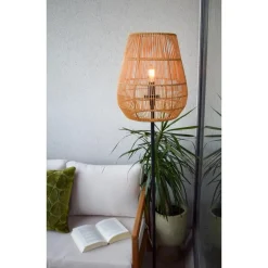 Lucide NERIDA Vloerlamp - Naturel Hot