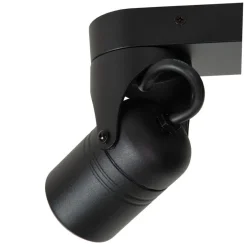 Lucide NIORT - Plafondspot Buiten - 2xGU10 - IP44 - Zwart New