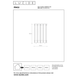 Lucide PINGI Tafellamp - Zwart New