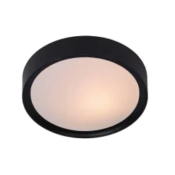 Lucide plafondlicht Lex - Ø33 cm - zwart Discount